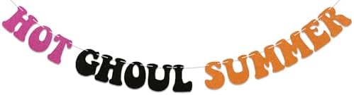 Hot Ghoul Summer Halloween Party Banners