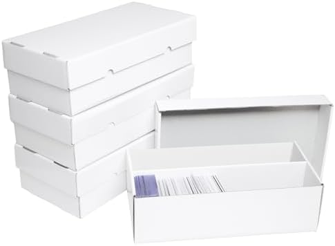 NUMINA 4 Pack 1600 Card Storage Box for Collectible Cards