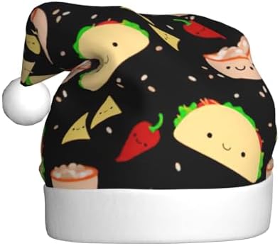 QINZHENG Personalized Santa Hat Christmas Party Fun Headwear for Women