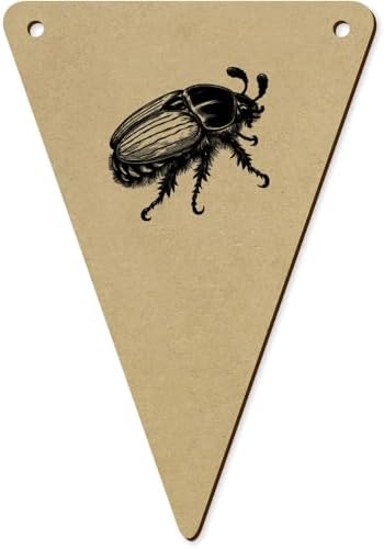5 Pack Cockchafer Beetle Wooden Bunting Flags BN00089319