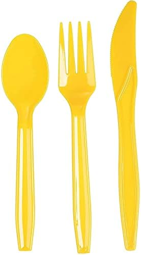 BLUE PANDA 144 Piece Fiesta Dinnerware Set Serves 24
