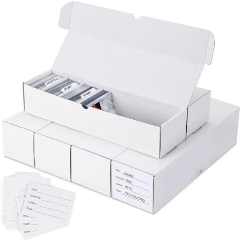 NEOACT Card Storage Box Set 6-Pack