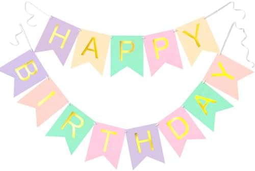 Letjolt Happy Birthday Banner Party Decorations