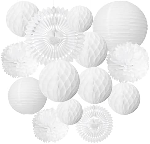 Easy Joy White Party Decoration Kit