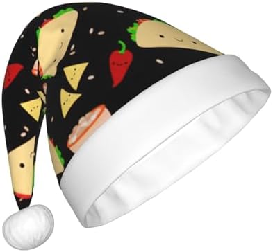QINZHENG Personalized Santa Hat Christmas Party Fun Headwear for Women