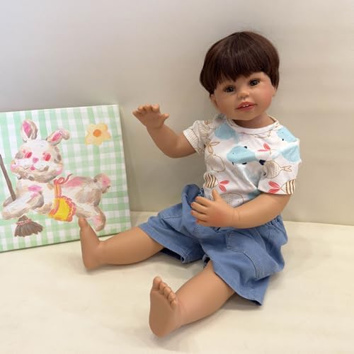iCradle 28 Inch Realistic Toddler Reborn Doll