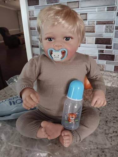Lifelike Reborn Baby Doll Boy 24 Inch Realistic Silicone Toy