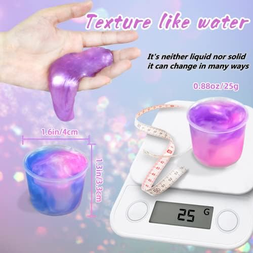 36 Pack Unicorn Galaxy Slime Kit for Kids