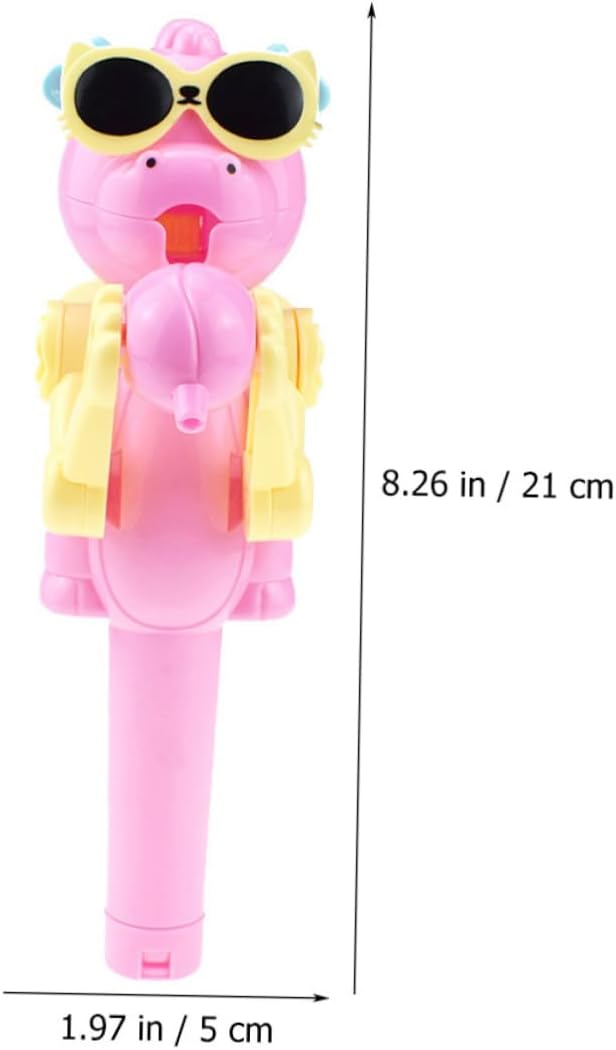 6Pcs Lollipop Robot Holder Fun Storage Gag Toy