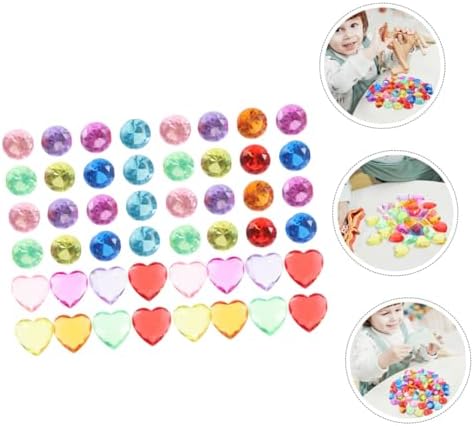 Princess Castle Treasure Chest Plastic Gem Set for Kids