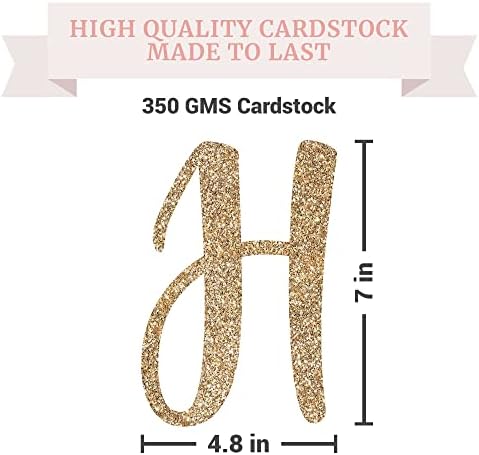 Pre-Strung Gold Glitter Happy Retirement Banner
