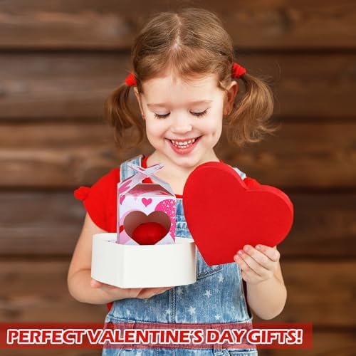 40 Piece Valentine Heart Stress Balls with Gift Box