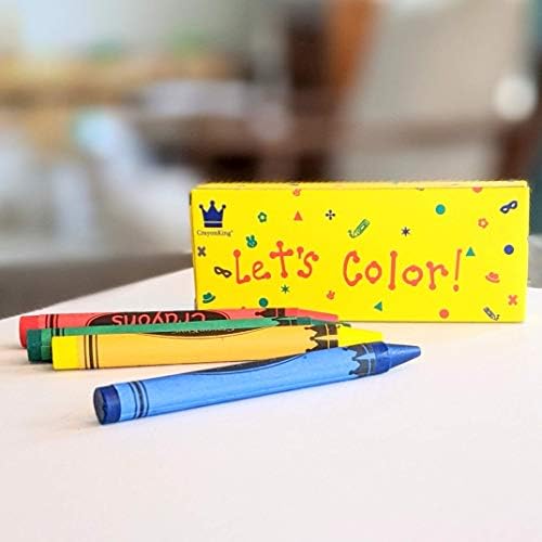 CrayonKing 150 Sets of 4-Packs Crayons Boxed