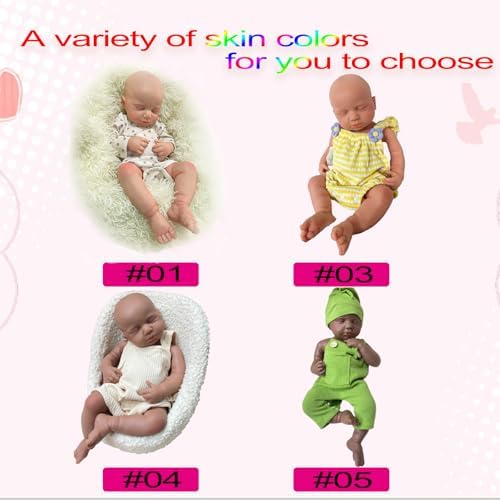 Lifelike Reborn Baby Dolls 20-Inch Silicone Sleeping Twins Collection