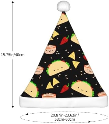 QINZHENG Personalized Santa Hat Christmas Party Fun Headwear for Women