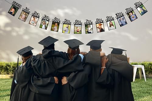 PartyHooman Graduation Photo Banner for 2025 K-12 Decorations