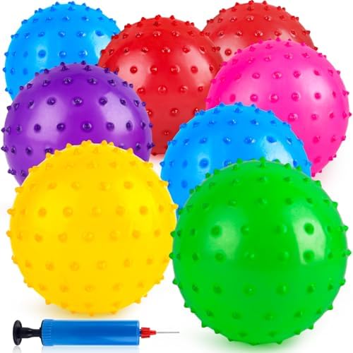 LOVEINUSA 8PCS Bounce Balls for Kids Party Favors