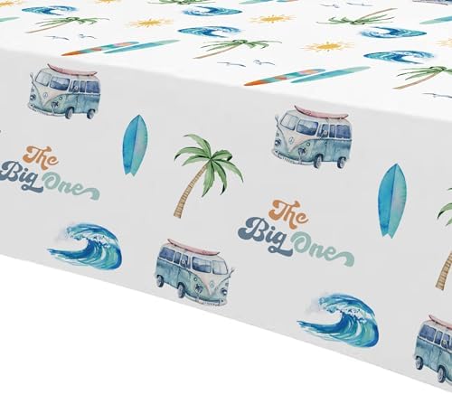 Surf First Birthday Party Tablecloth Set 3 Pack
