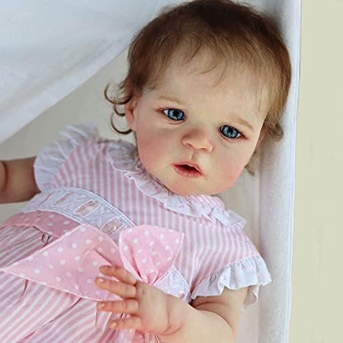 Angelbaby Realistic 24 Inch Baby Doll with Rooted Hair