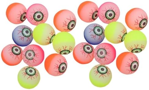 Didiseaon 30Pcs Halloween Bouncy Eye Balls