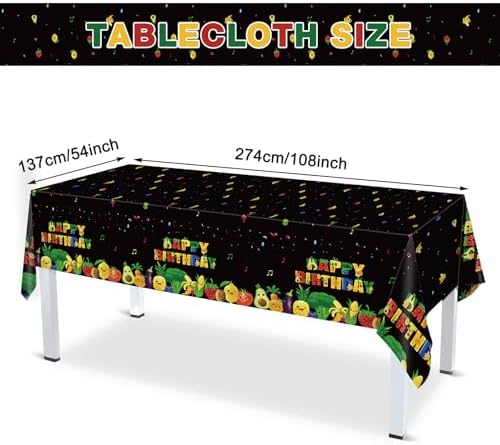 Zhehao 172 Piece Fruit Themed Party Decor Set