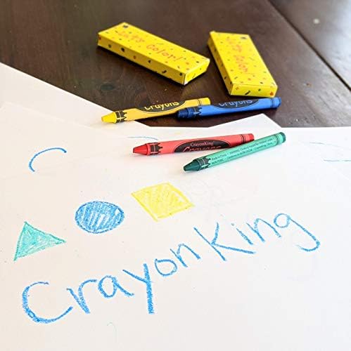 CrayonKing 150 Sets of 4-Packs Crayons Boxed