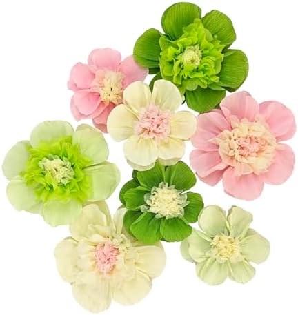 Mybbshower Crepe Paper Flowers for Decor