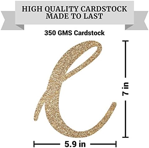 Pre-Strung Gold Glitter Congratulations Banner - 6 ft Strand