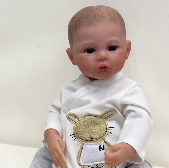 Realistic 18 Inch Reborn Baby Doll with Veins and Wrinkles