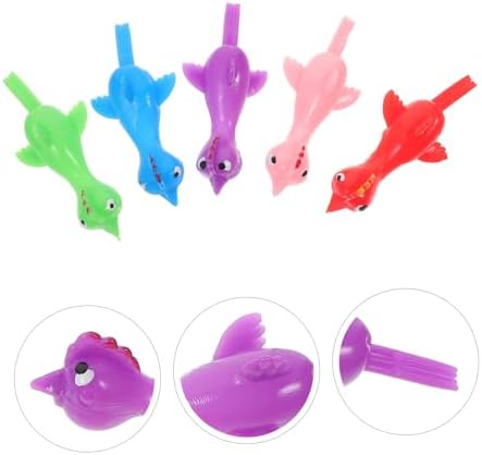 25pcs Elastic Finger Chicken Toys for Kids Parties and Fun