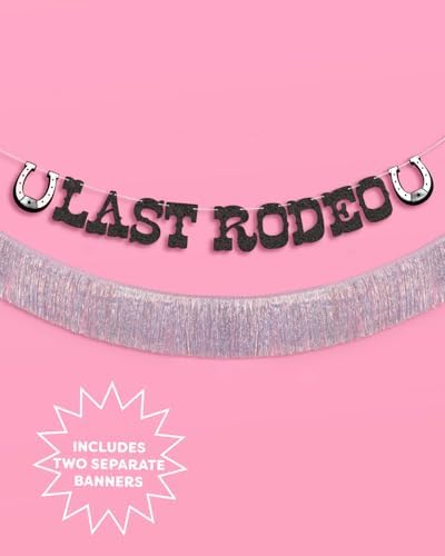 Xo Fetti Last Rodeo Fringe Banner 55 Ft