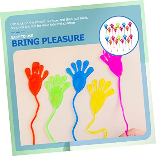 Hemoton 50pcs Elastic Wall Climbing Palm Toys Pack