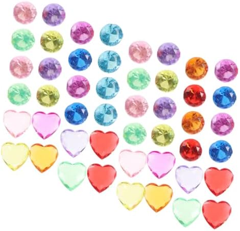 1set Fake Pirate Jewels Diving Gemstones Pool Party Decor