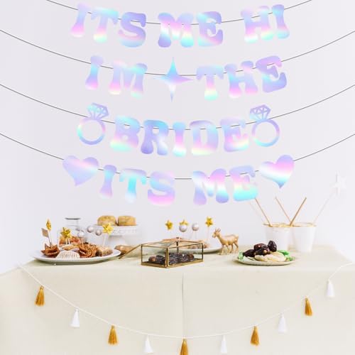Pre-Strung Glitter Bachelorette Party Decorations