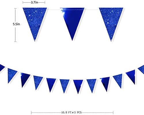 30 Ft Nautical Theme Triangle Banner Garland