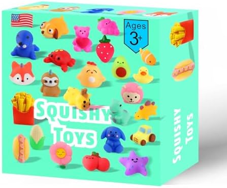 27 Pack Squishy Toys for Kids 8-12 Birthday Party Favors