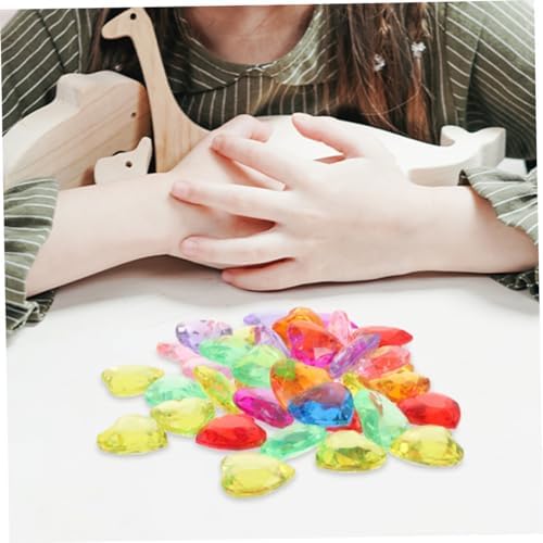 1set Plastic Diamond Gems for Pirate Treasure Hunt Party Favors