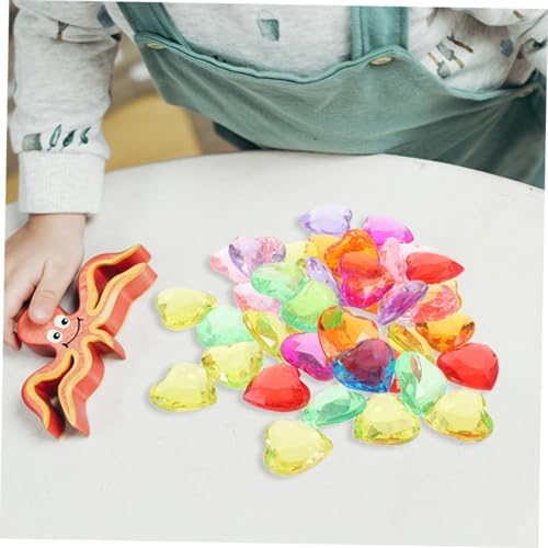 1set Plastic Diamond Gems for Pirate Treasure Hunt Party Favors