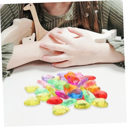 1set Fake Pirate Jewels Diving Gemstones Pool Party Decor