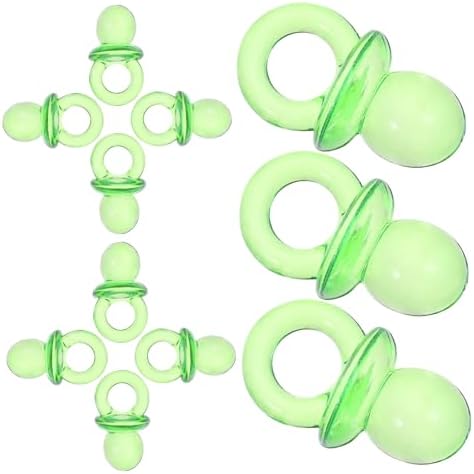 UPKOCH 2 Pack Mini Pacifier Decor Prank Shower Favors