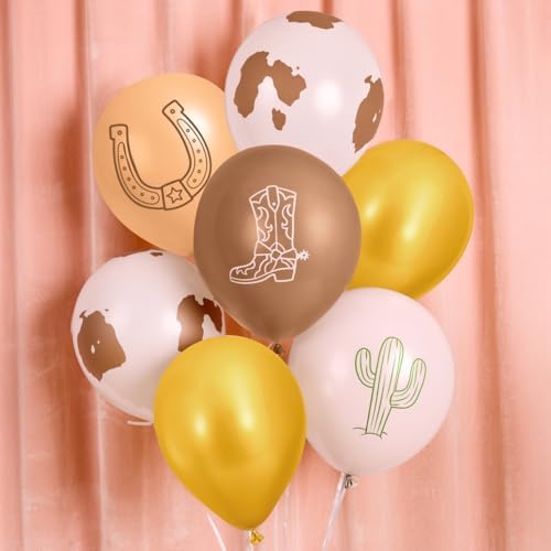 Xo Fetti Western Balloons 25pk 12 Inch Party Decor