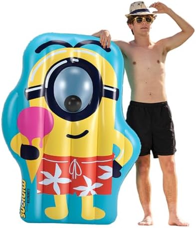 BigMouth Giant Minions Pool Raft - Summer Fun Water Toy