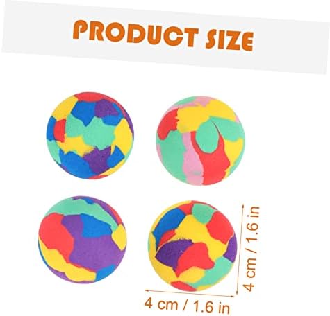 KICHOUSE 50pcs Bounce Balls Stress Relief Toy for Kids