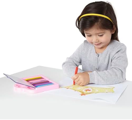 Melissa Doug Princess Crayon Set 12 Colors