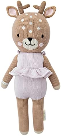 Cuddle Kind Violet The Fawn 13 Hand-Knit Doll