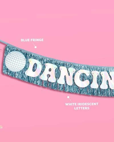 Xo Fetti Dancing Queen Fringe Banner - 5 Ft