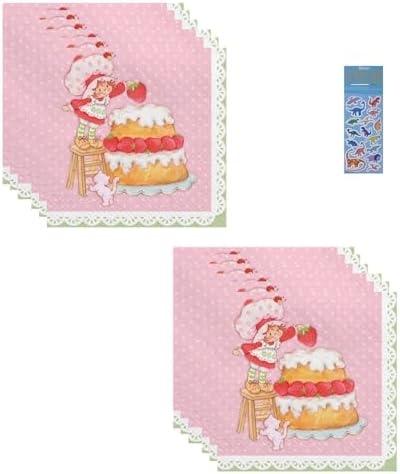 Unique Strawberry Shortcake Berry Princess Party Supplies Bundle