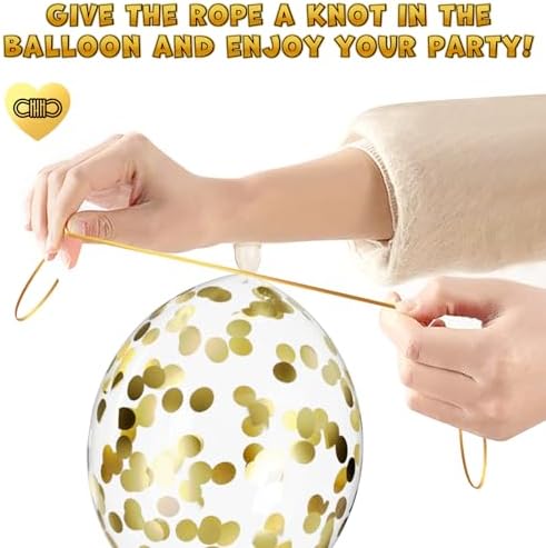 Black and Gold Balloon Garland Kit 114Pcs