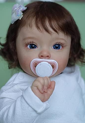 Realistic Reborn Toddler Girl Doll 24 Inches Soft Silicone