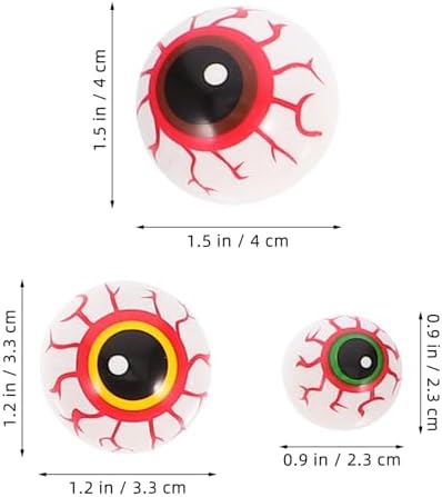 GLEAVI 36pcs Halloween Fake Eyeballs